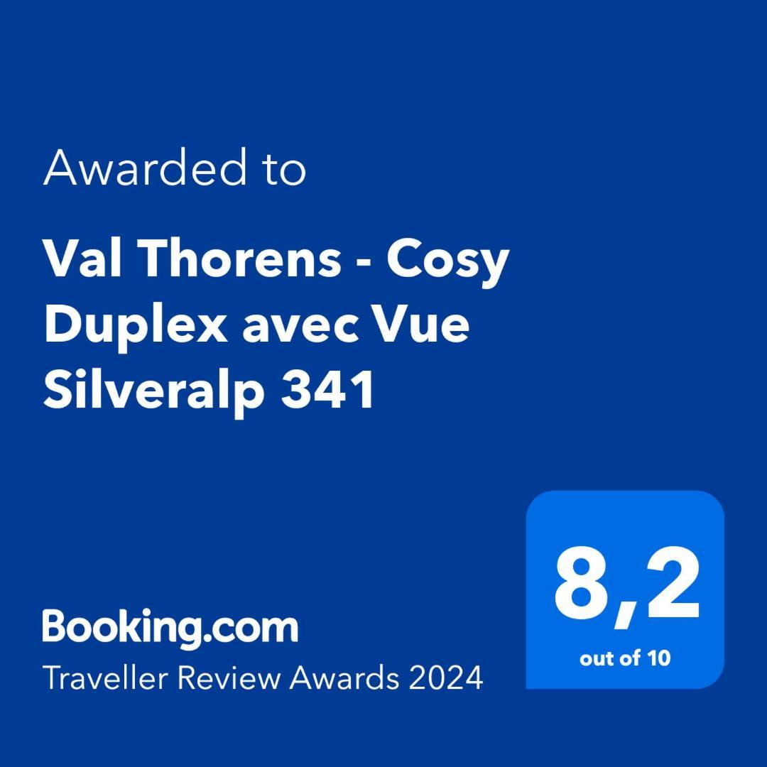 Val Thorens - Cosy Duplex Avec Vue Silveralp 341 エクステリア 写真